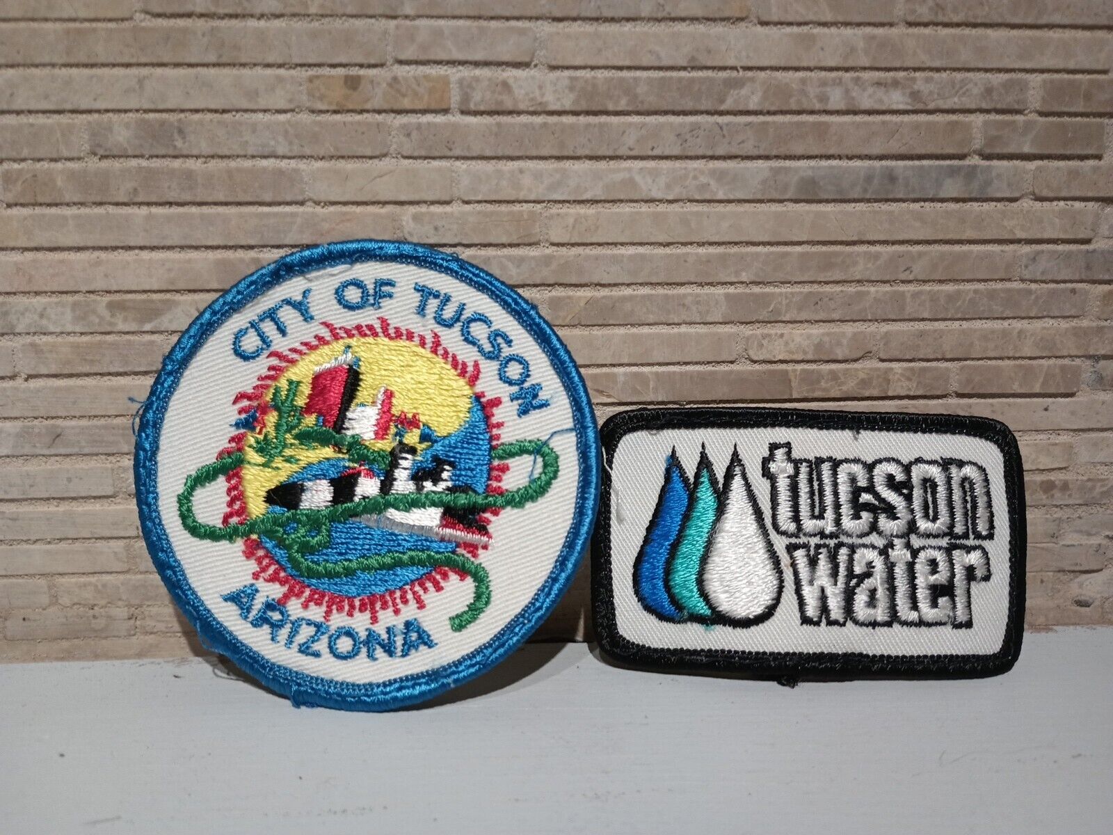 City of Tucson Arizona Patch Tucson Water Patch Lot Vintage