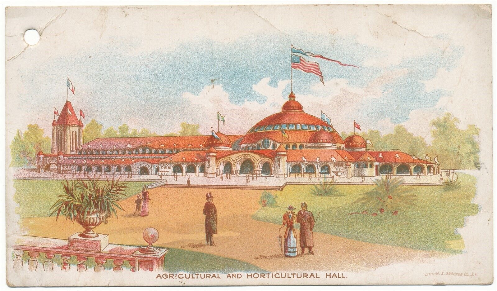 Agricultural And Horticultural Hall California Midwinter International Expo 1894