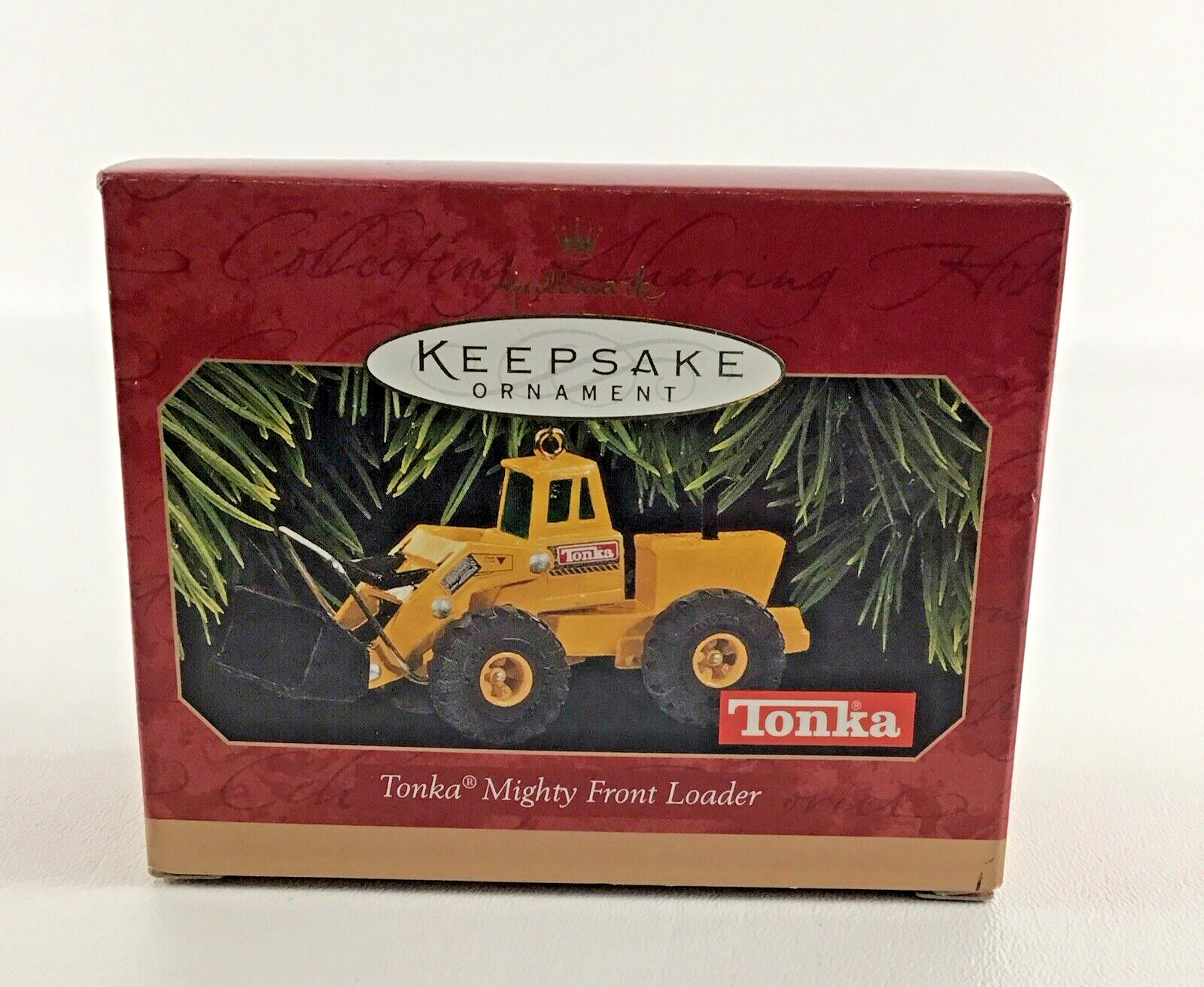 Hallmark Keepsake Christmas Ornament Tonka Mighty Front Loader New Vintage 1997