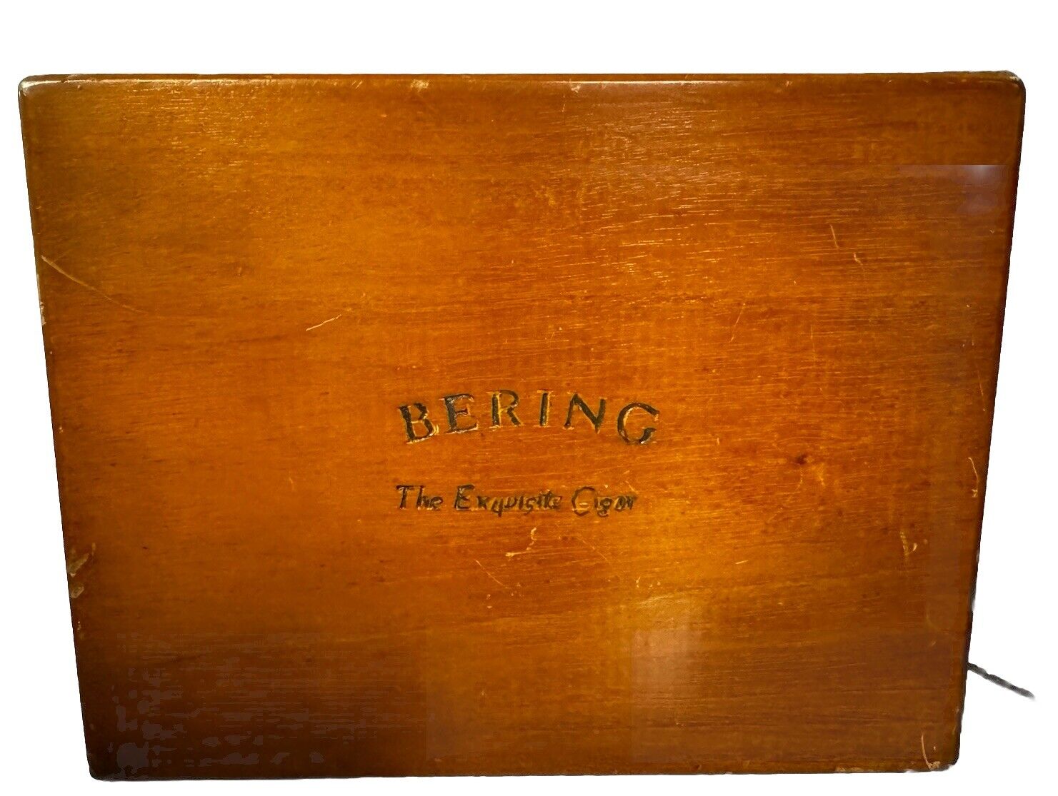 Bering Coronas, Plazas, Electra The Exquisite Cigar Wood Cigar Box