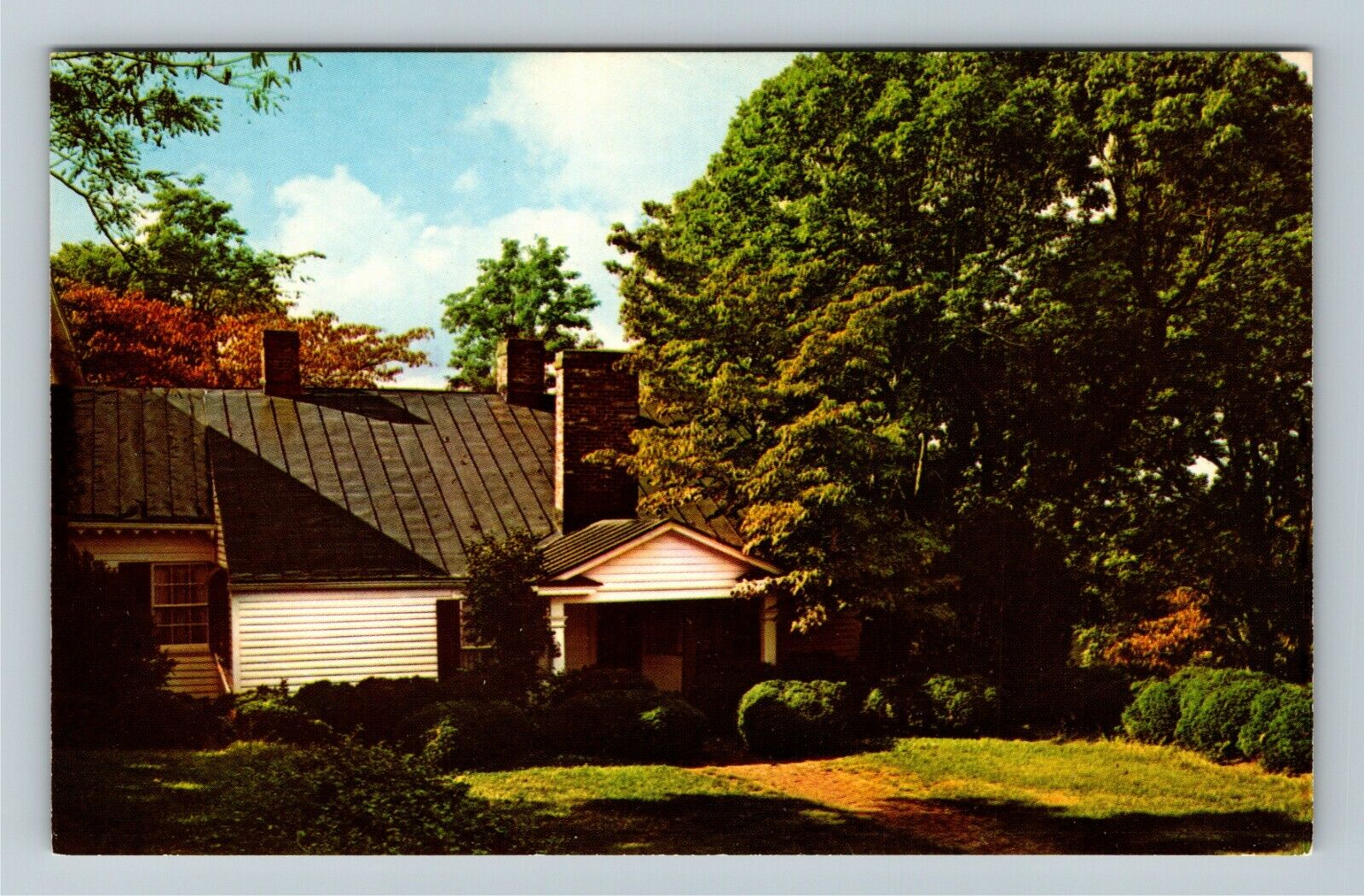 Charlottesville VA-Virginia, National Home James Monroe, Vintage Postcard
