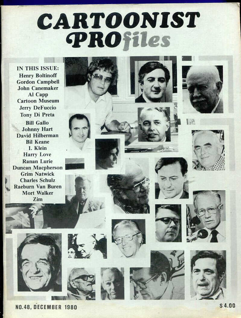 1979 CARTOONIST PROFILES #48