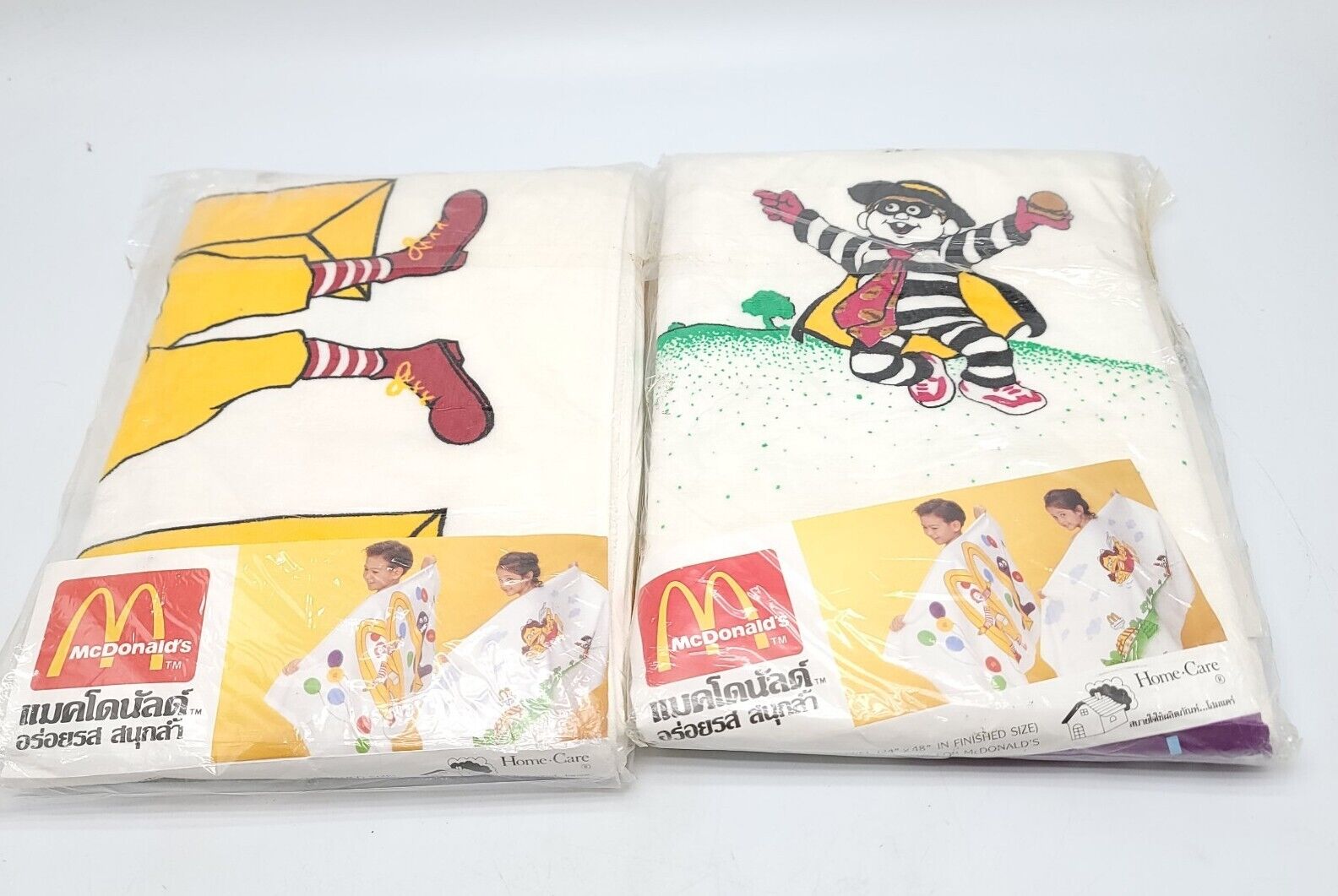 McDonald\'s Thailand McFamily Bath Towel Set New Old Stock 24\