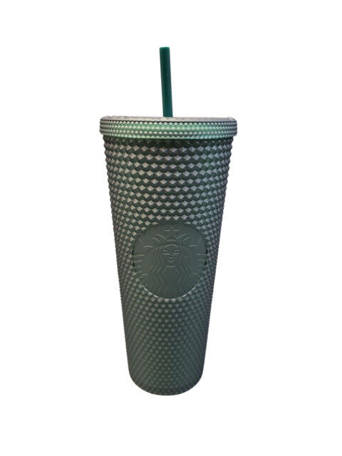 Starbucks Jelly Studded Tumbler - Matte Dark Green, 24 oz
