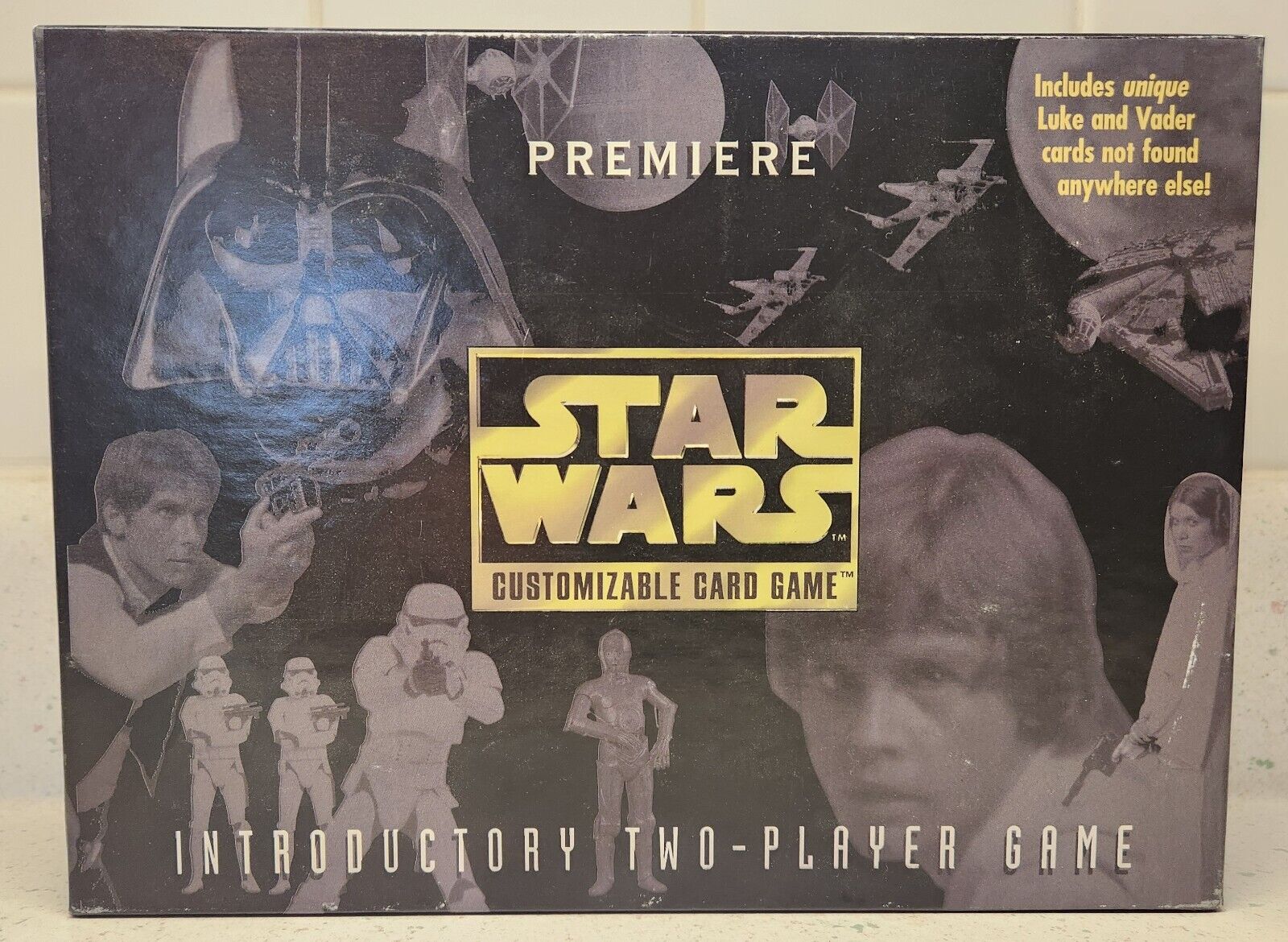 Decipher Inc Star Wars Customizable Card Game Introductory Two-Player Game 1995