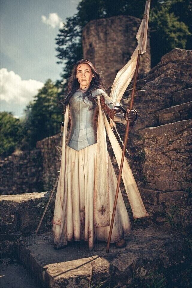 NEW DESIGN Medieval Half Body Armor Suit Battle Historical Replica Lady