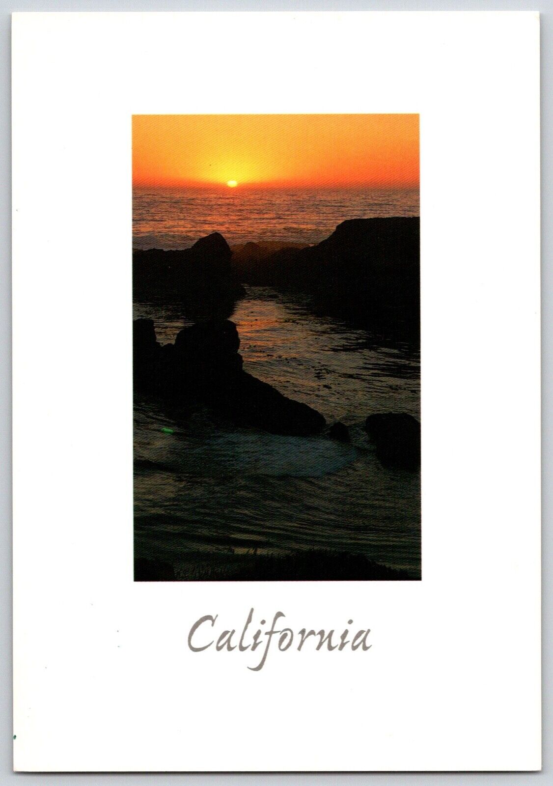 Postcard Monterey California Headlands State Park