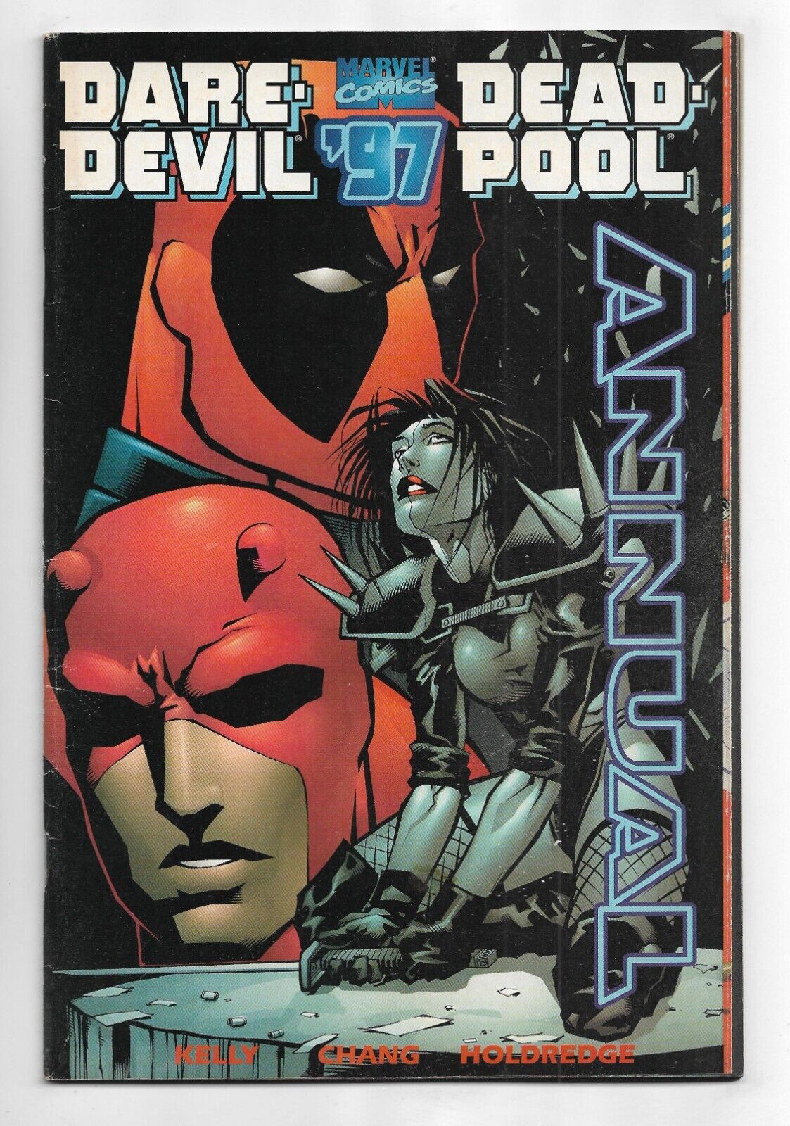 Daredevil/Deadpool annual #1 Marvel Comics 1997 Bernard Chang art