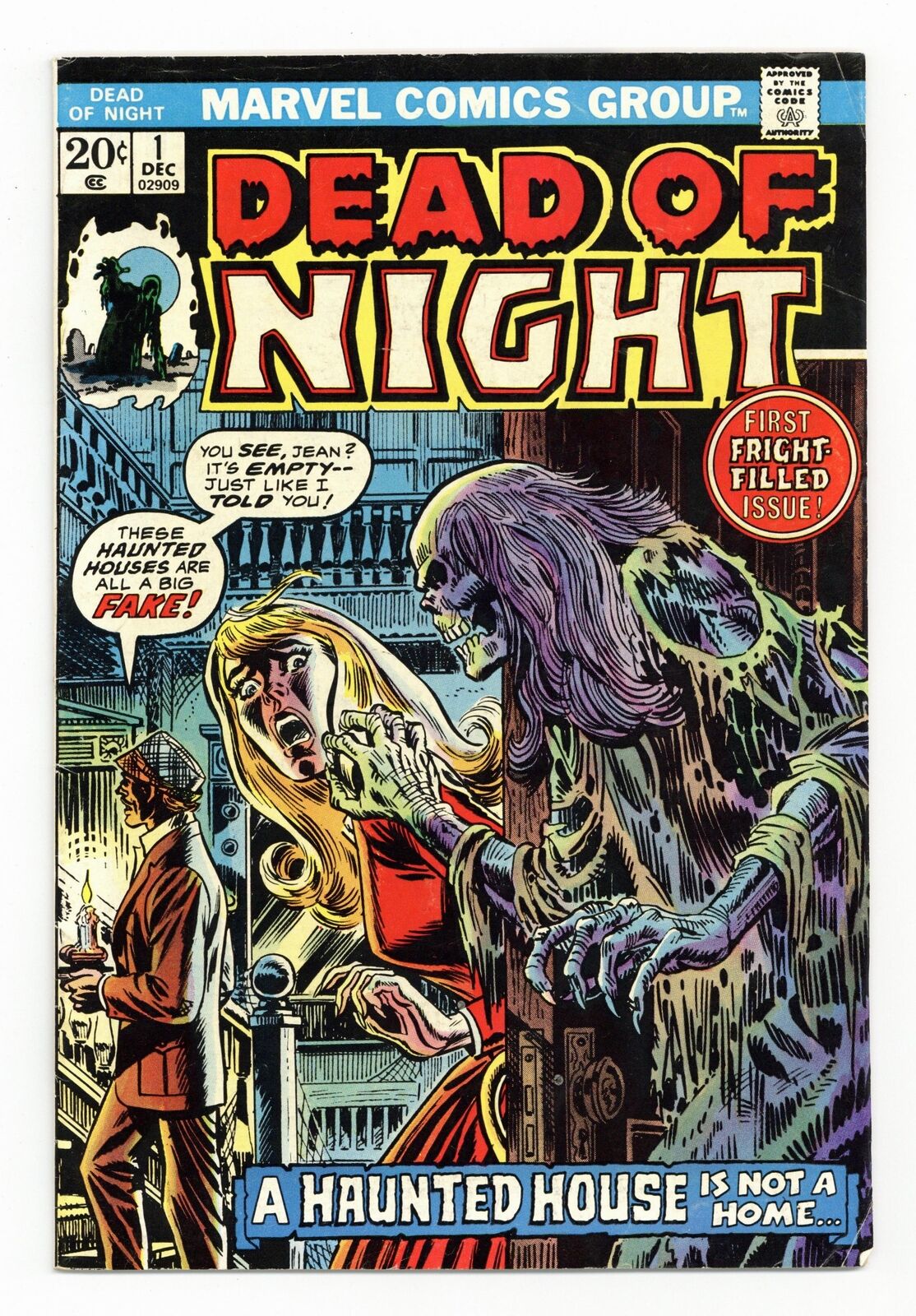 Dead of Night #1 VG- 3.5 1973
