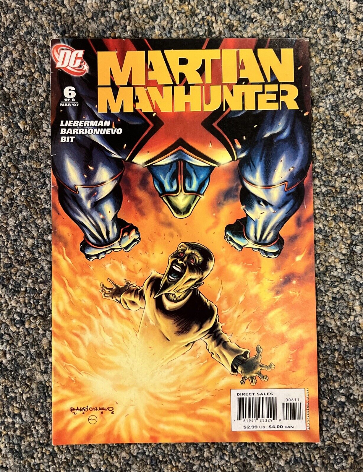 DC Comics Martian Manhunter #6 (2007)