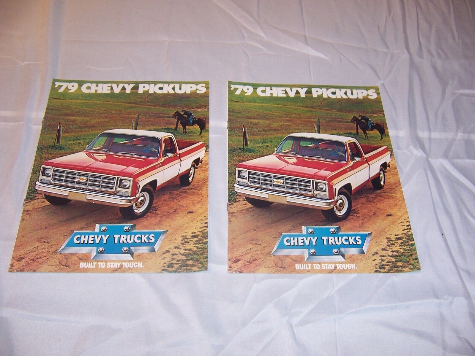 1979 Chevy Pikcup Truck Vintage Dealer Brochures \