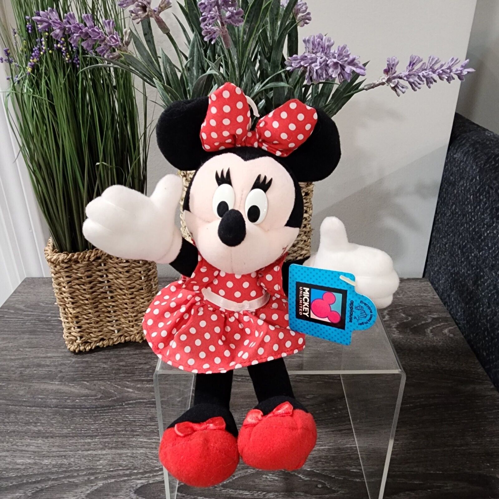 Vintage Applause Minnie Mouse Plush Mickey Unlimited 9
