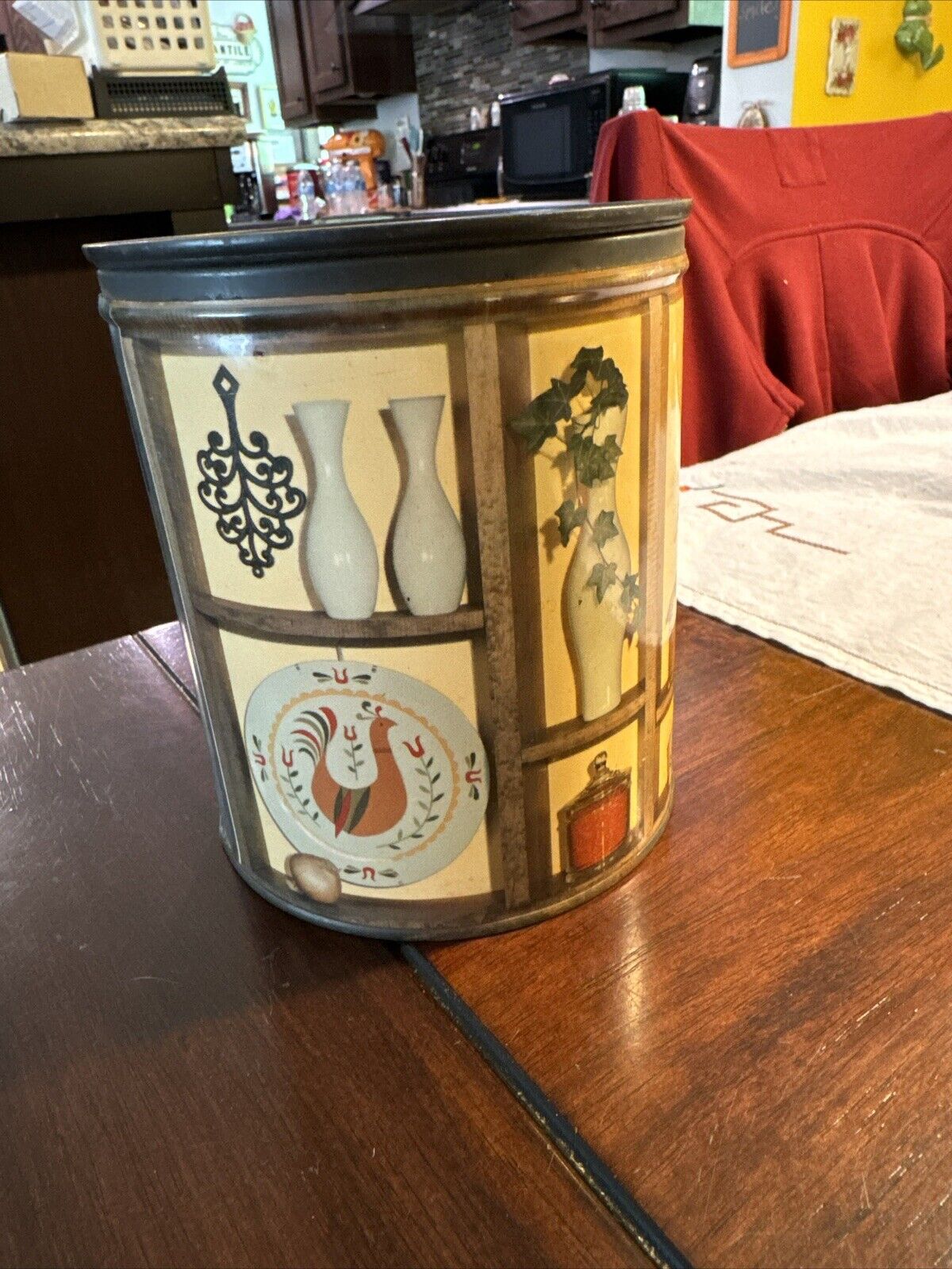 Vintage Procter & Gamble Decorative Coffee Can - Rare