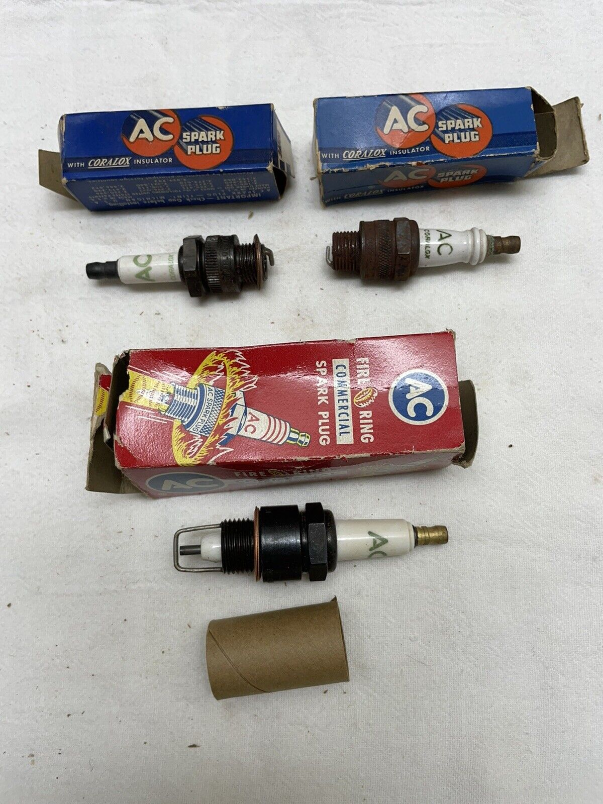 Antique Vintage AC Spark Plugs