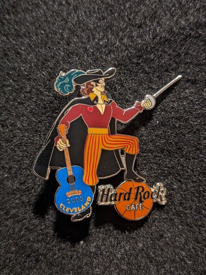 Hard Rock Cafe pin Cleveland Cavalier Basketball Mascot 2003 Season