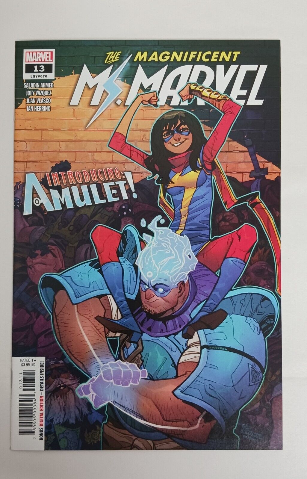 The Magnificent Ms. Marvel #13 LGY:070 (1st Amulet) High Grade