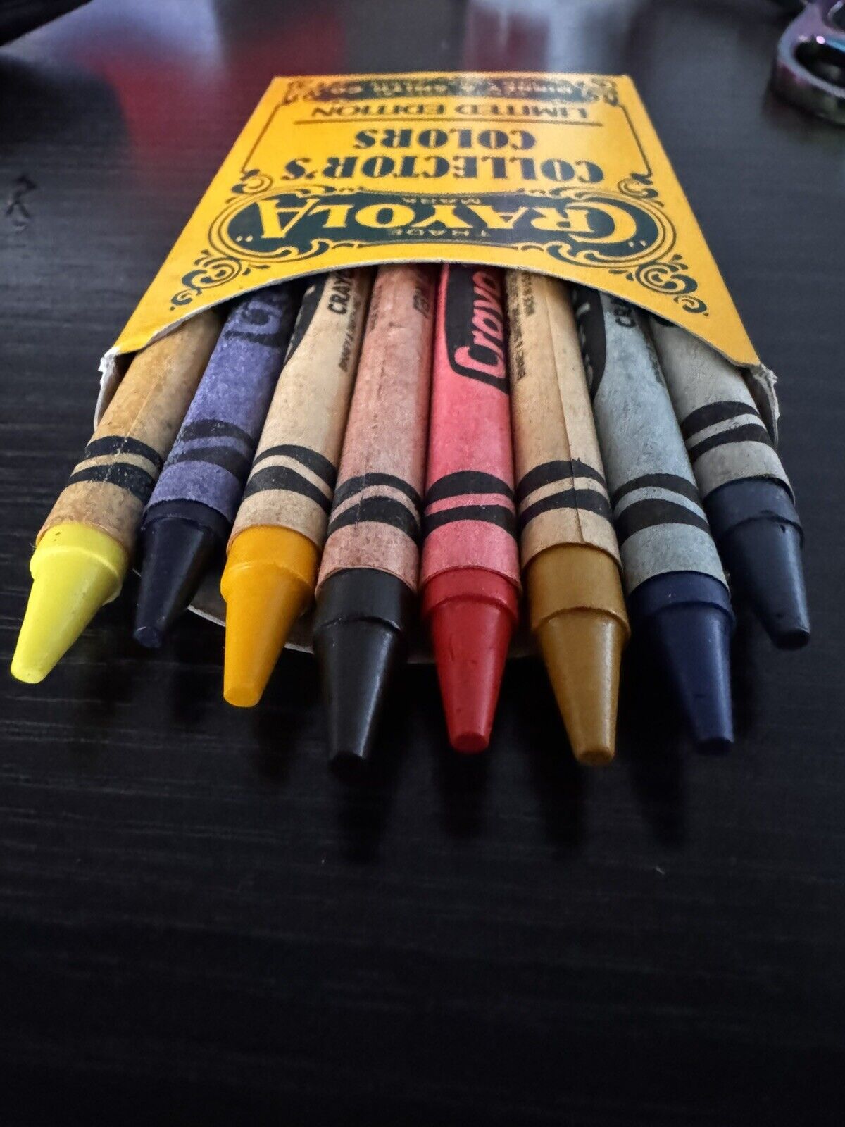 Vintage 1991 Crayola Collectors Colors Limited Edition #8 Box Unused
