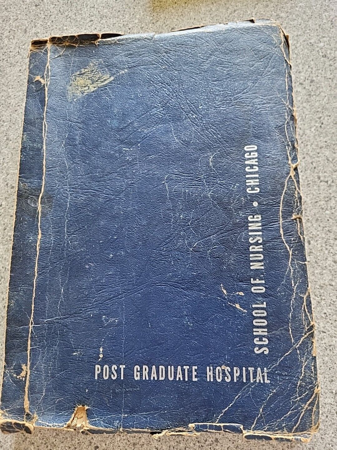 Post Graduate Hospital School Of Nursing Chicago Vintage Book