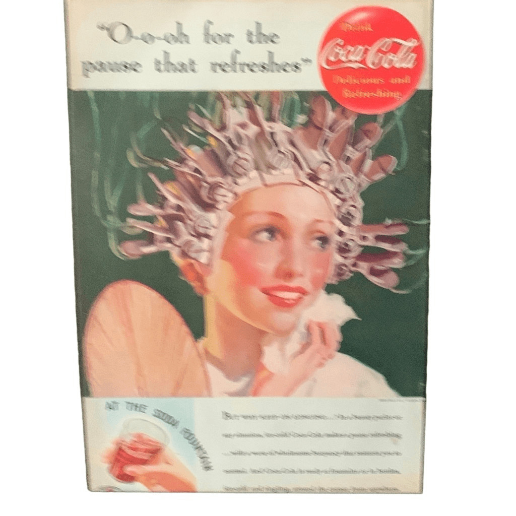Vintage 1935 Coca Cola Pause That Refreshes Ad Advertisement