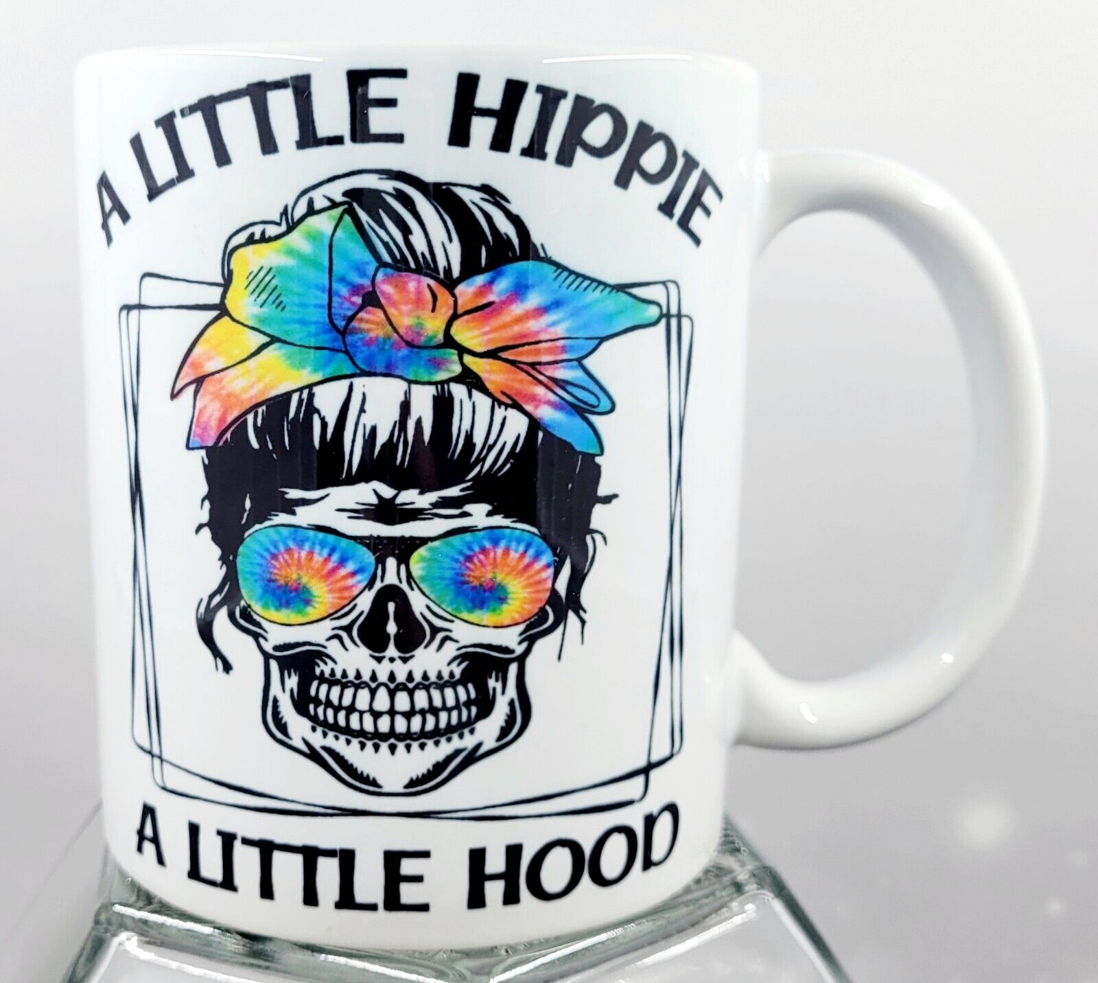 A Little Hippie A Little Hood Coffee Mug 12 Oz - Microwave & Dishwasher Safe