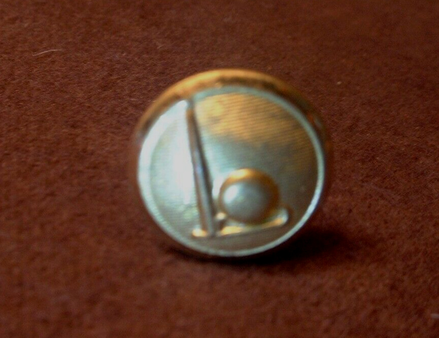 Vintage 1939 World's Fair Tie Pin Button Waterbury Co.