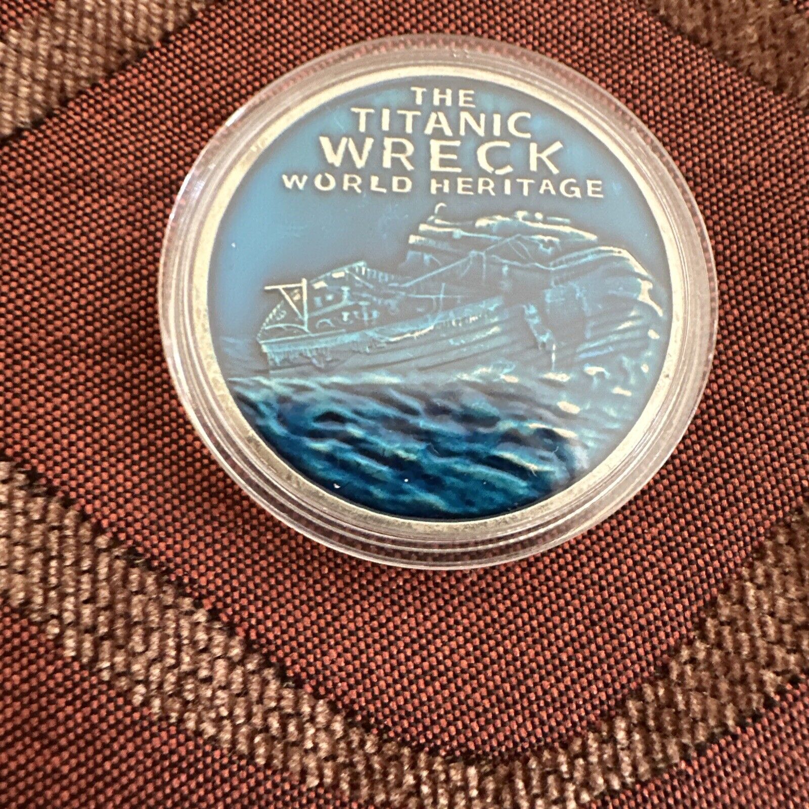 April 10-15 1912 The Titanic Wreck World Heritage Commemorative Coin