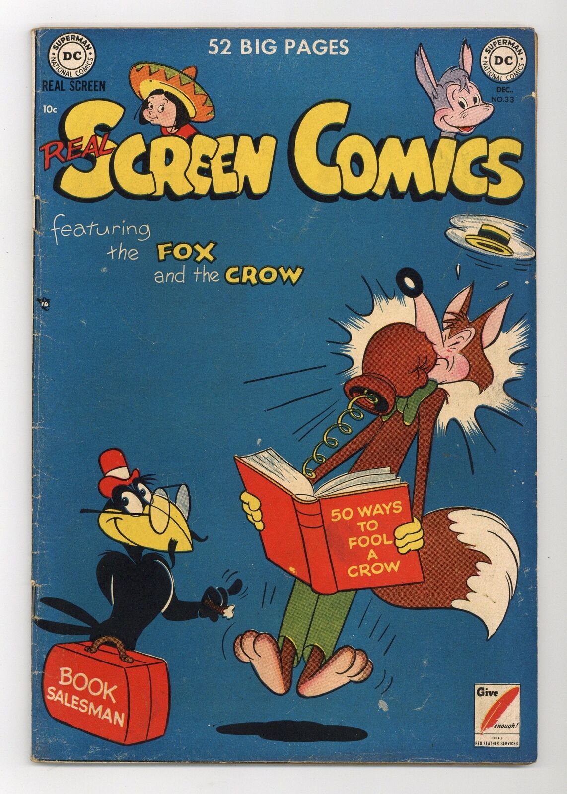 Real Screen Comics #33 VG 4.0 1950