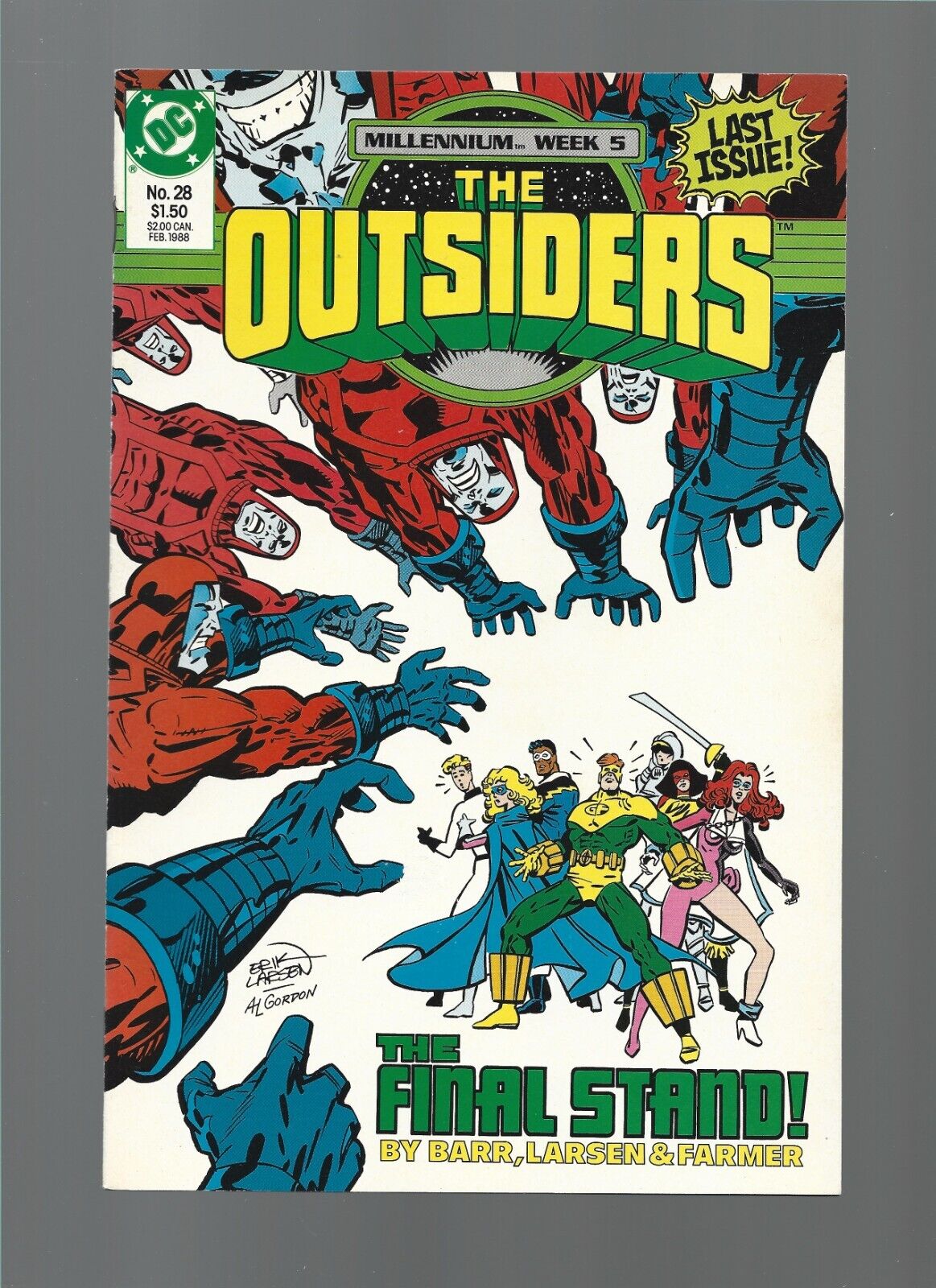 The Outsiders #28 Last Issue / UNLIMITED SHIPPING $4.99