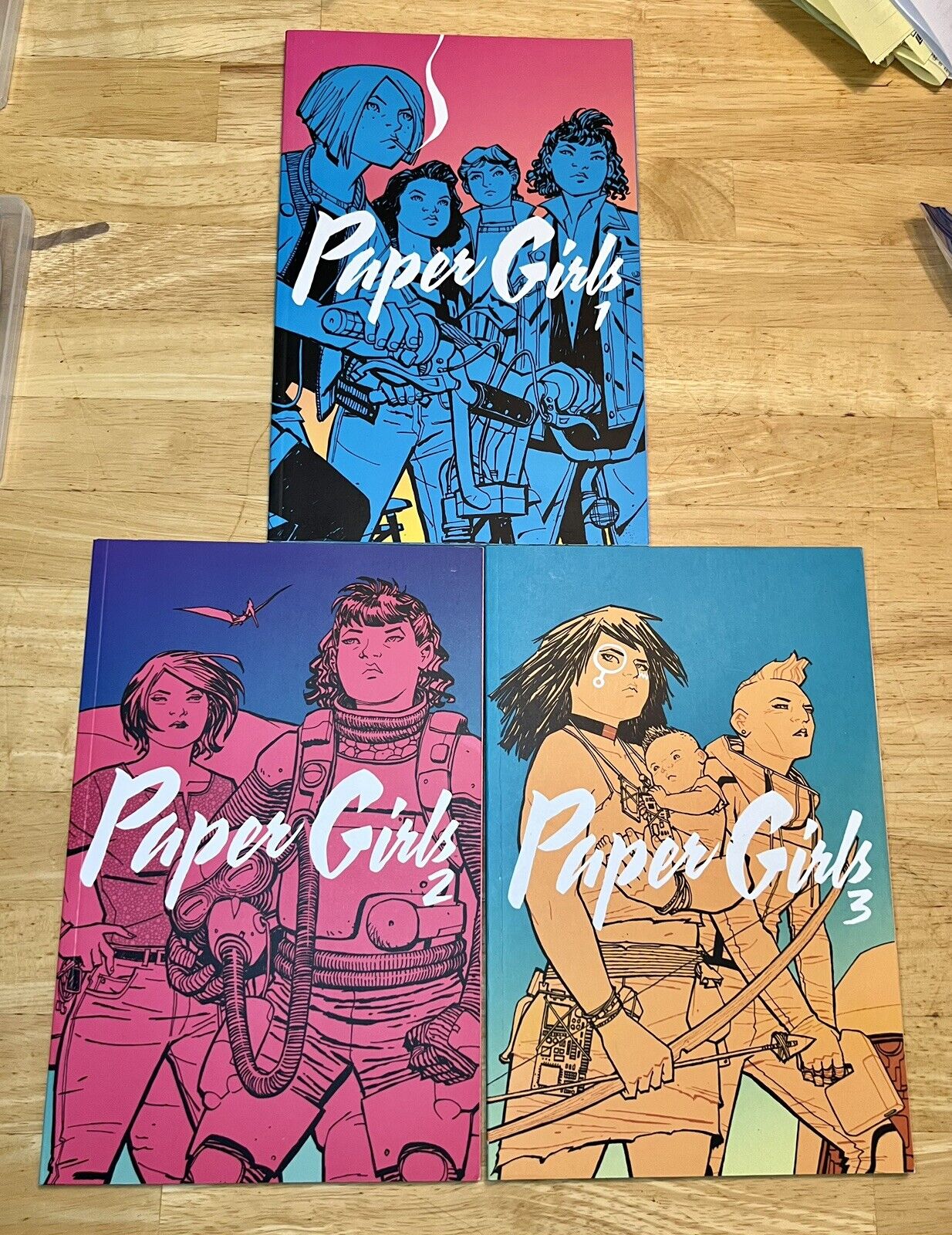 Paper Girls 1-3 Image Comics Amazon Vaughan Chiang