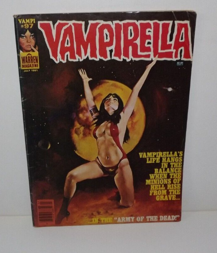 Vampirella Warren Magazine July 1981 Vampi #97 \