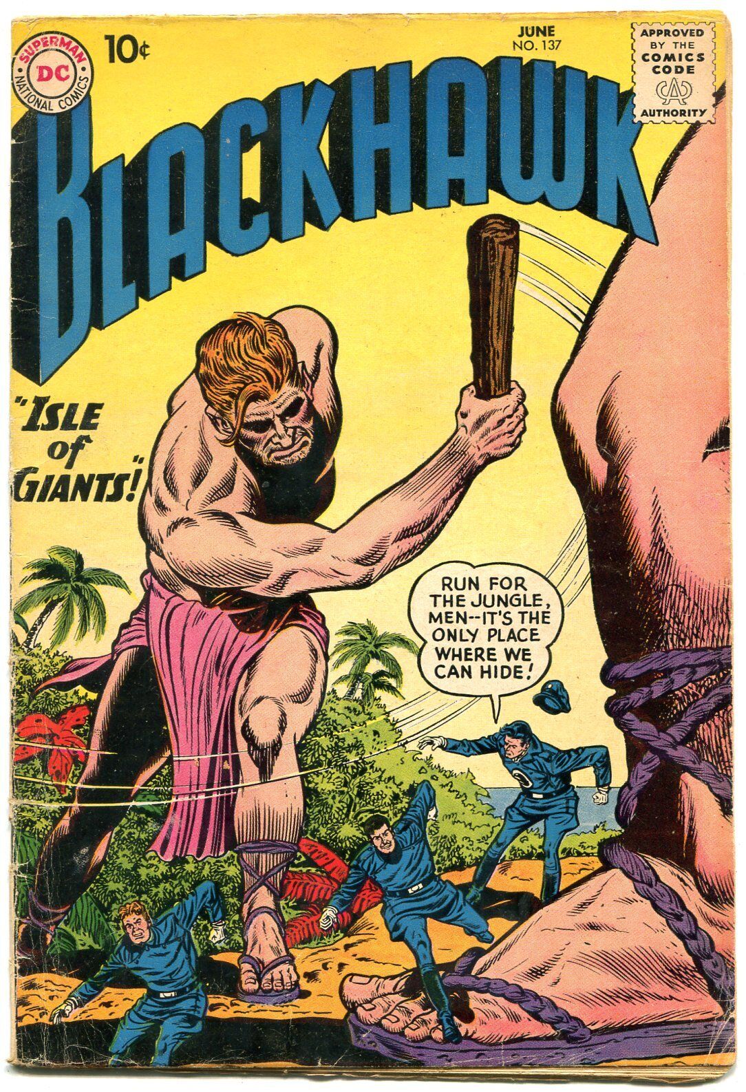 Blackhawk--#137--1959--COMIC BOOK--DC--VG