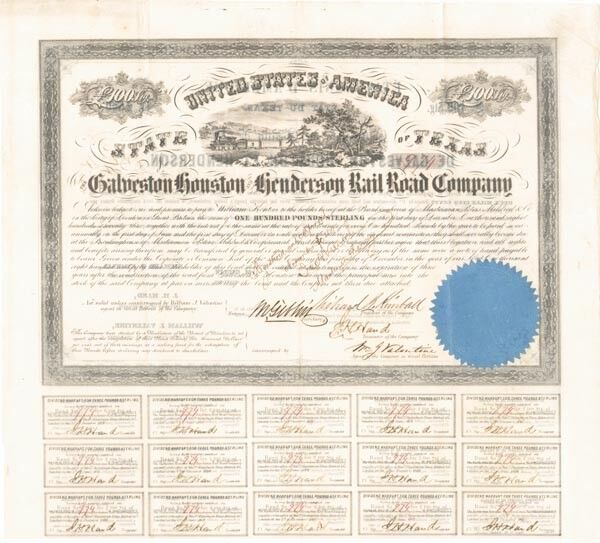 Galveston, Houston and Henderson Railroad Company