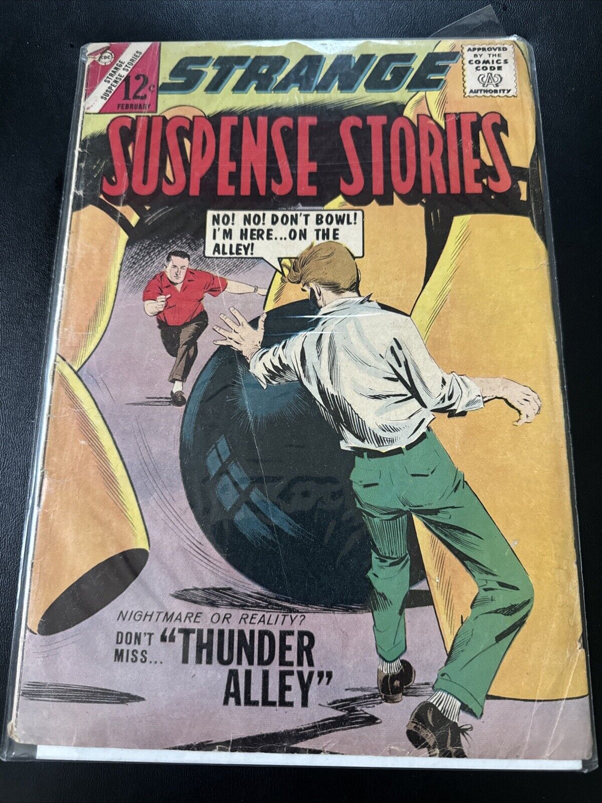 STRANGE SUSPENSE STORIES #69   THUNDER ALLEY  CHARLTON  SILVER-AGE  1964