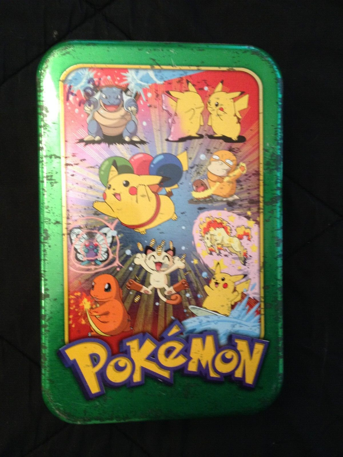 Vintage 1999 Pokemon Character\'s Topps TV Animation Edition.