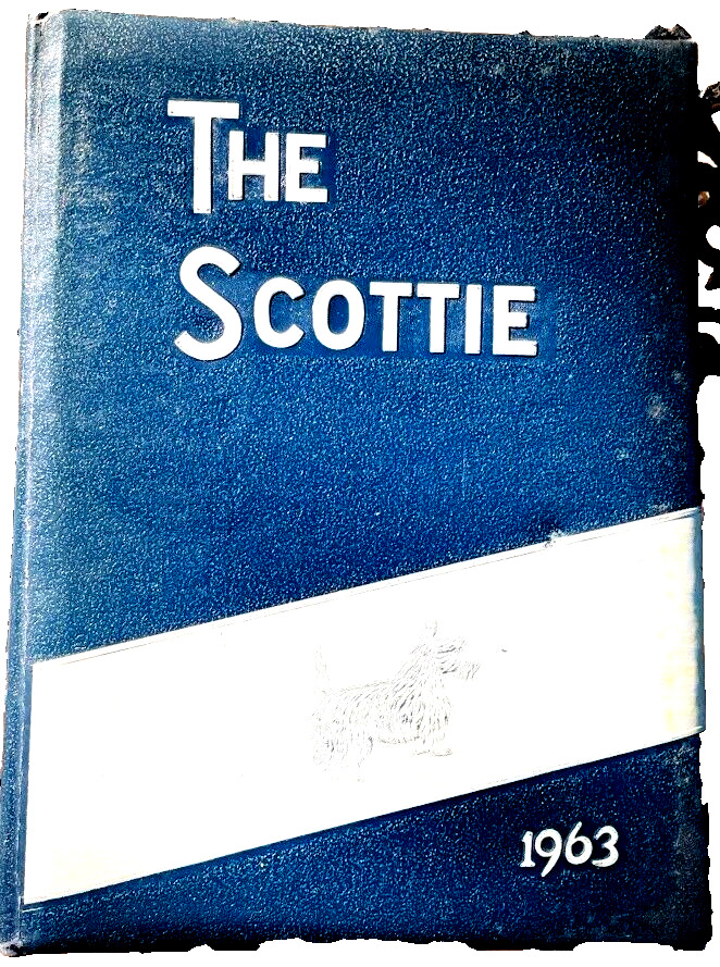 GLASGOW KENTUCKY 1963 GHS Scottie Annual High School Yearbook Student Photo Book
