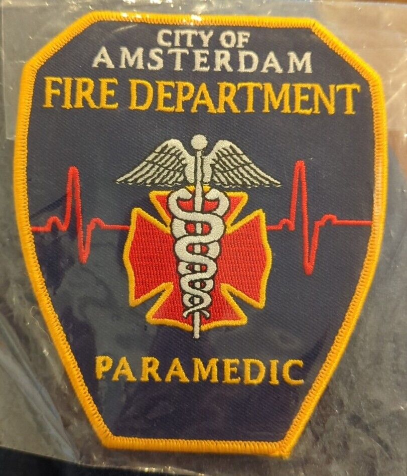 City Of Amsterdam, NY Fire Department Paramedic Patch