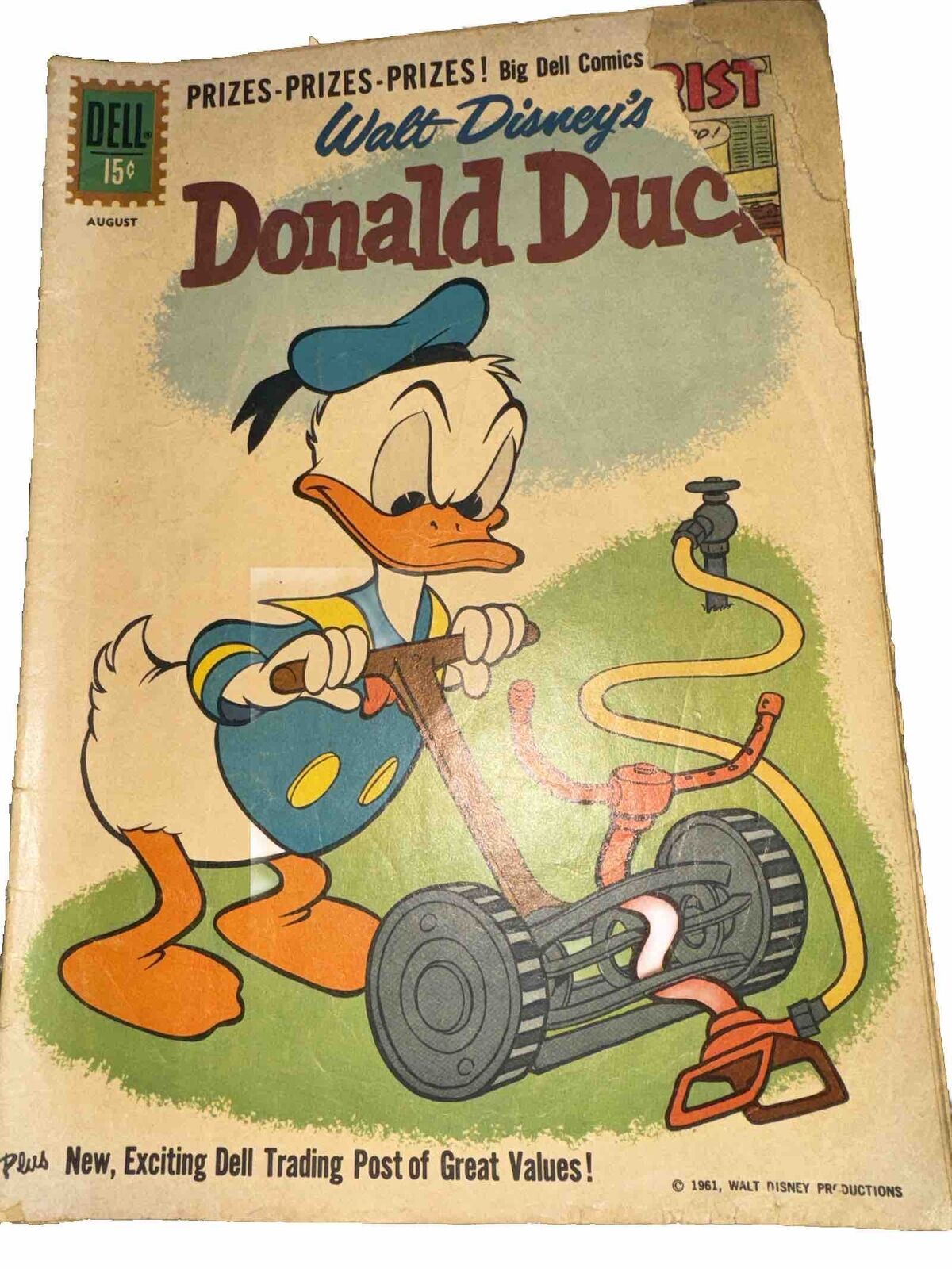 Walt Disney's DONALD DUCK #78 Jul Aug 1961 Dell Comic Book