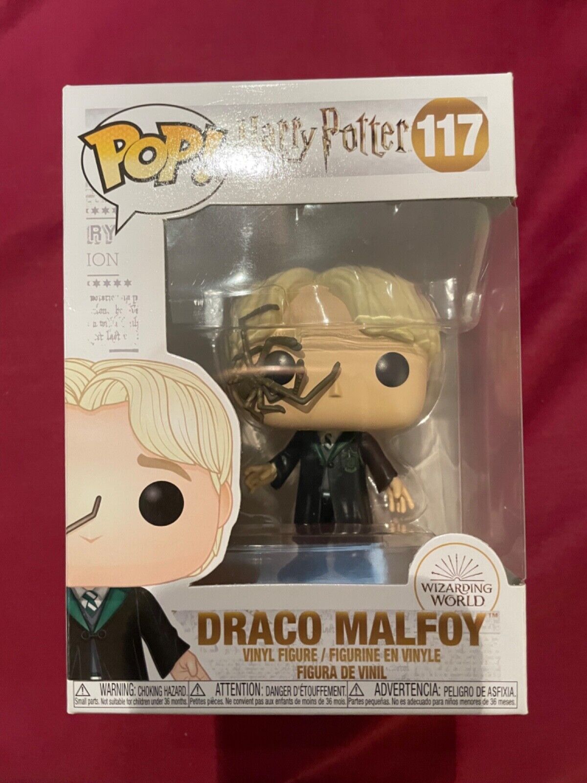 Unopened Funko Pop Vinyl: Harry Potter - Draco Malfoy #117