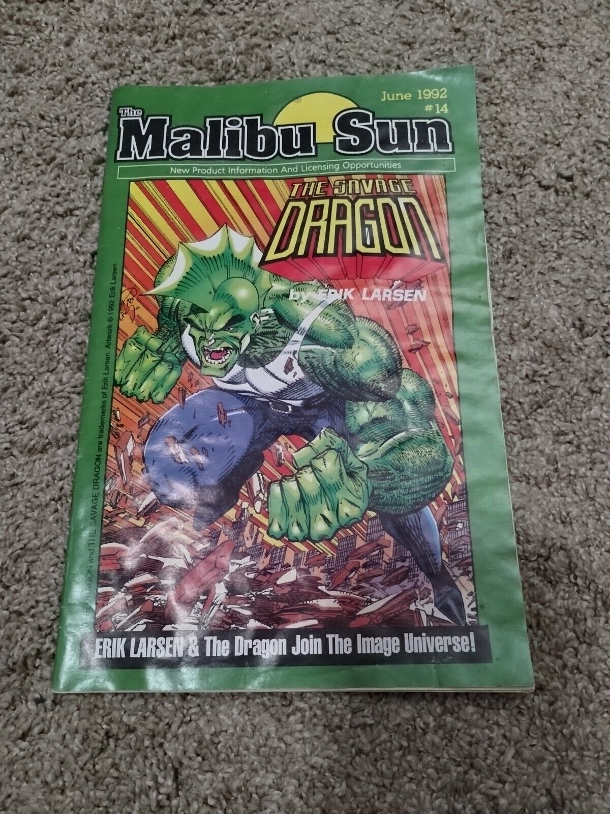 The Malibu Sun June 1992 #14 The Savage Dragon