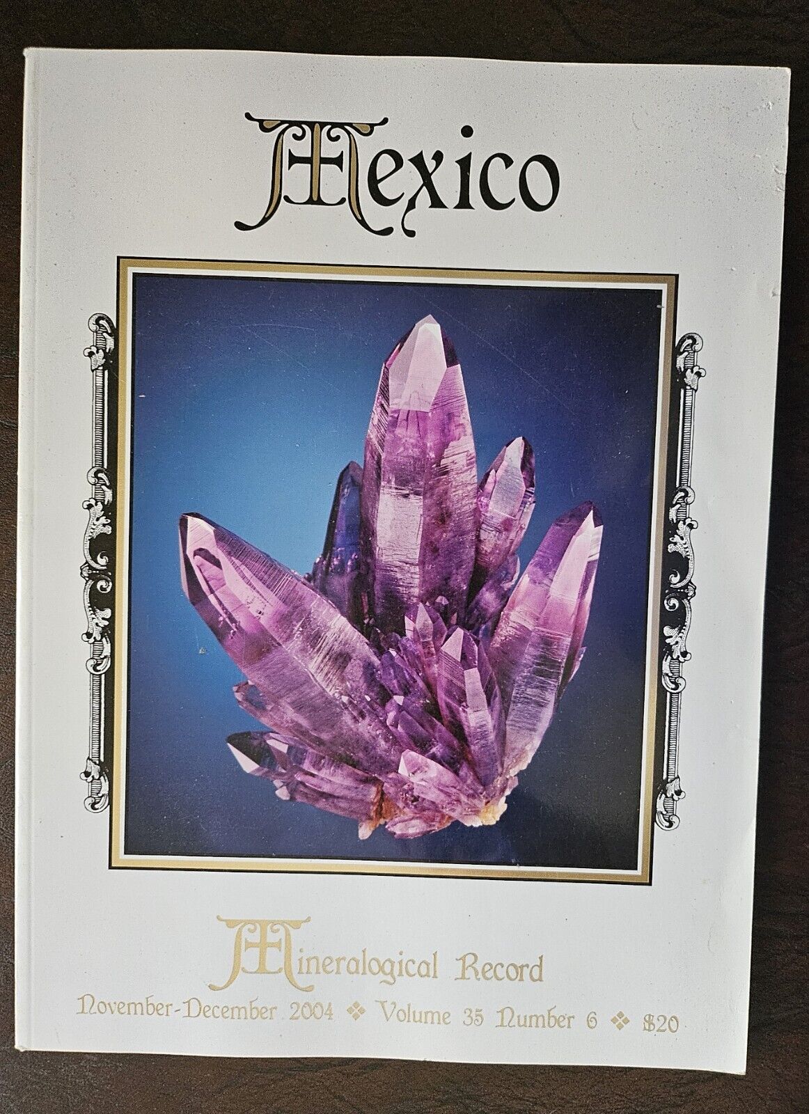 Mineralogical Record Vol. 35, No. 6, 2004