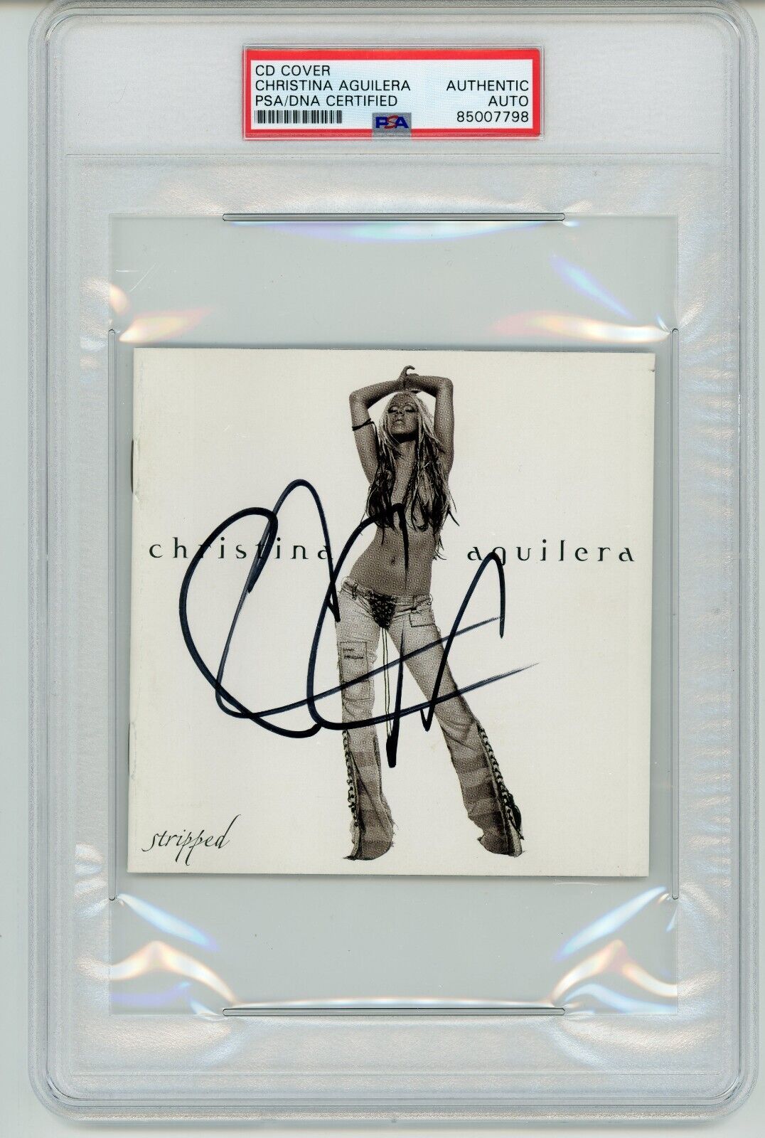 Christina Aguilera ~ Signed Autographed \