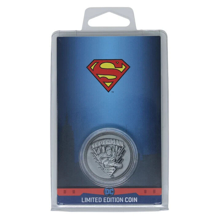 DC Superman Limited Edition Collectible Coin Limited 9,995 Numbered LE RARE