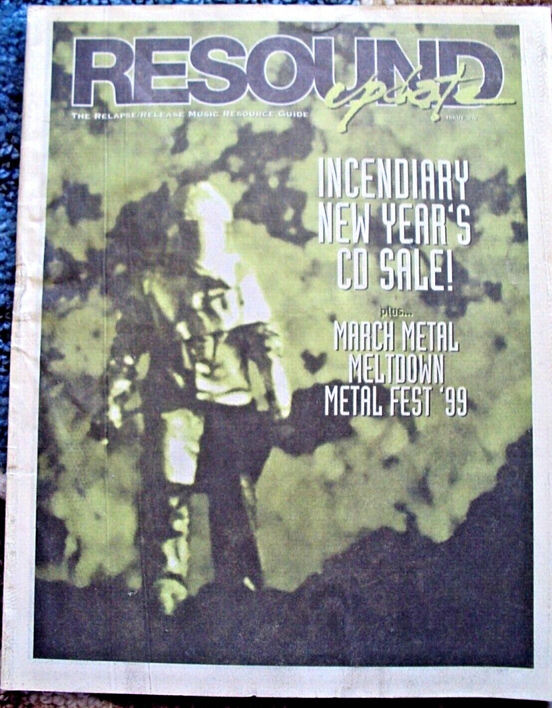 Resound Issue 2.2 Relapse Records Catalog Death Black Metal Fest 99