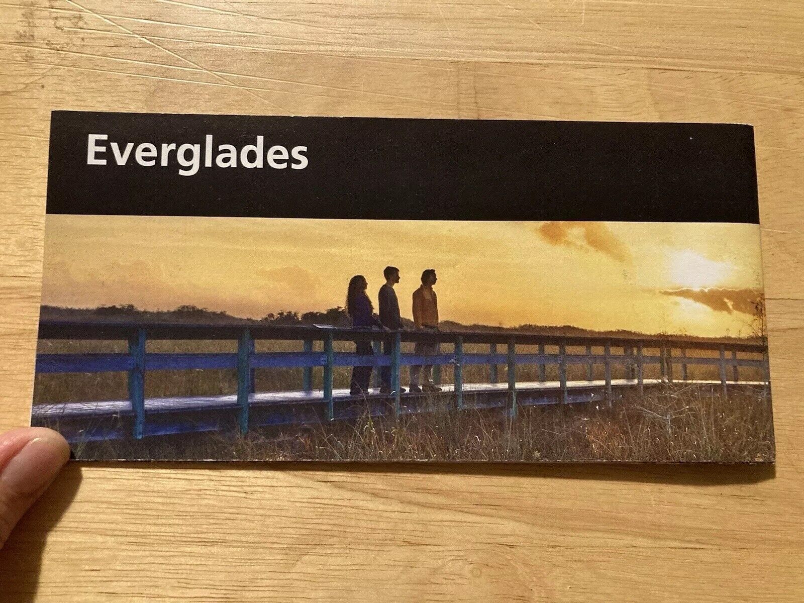 Everglades National Park Service Unigrid Brochure. Florida 