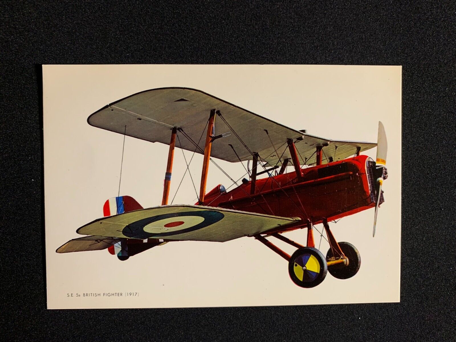 Royal Aircraft Factory Se5A Postcard