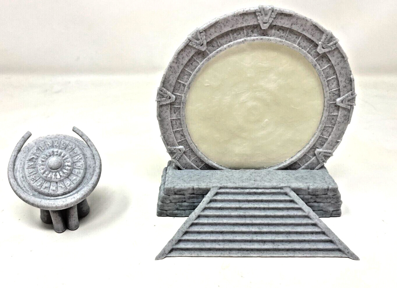 Stargate SG1 Portal Glow in the Dark Event Horizon & Dial Home Device-3D Printed