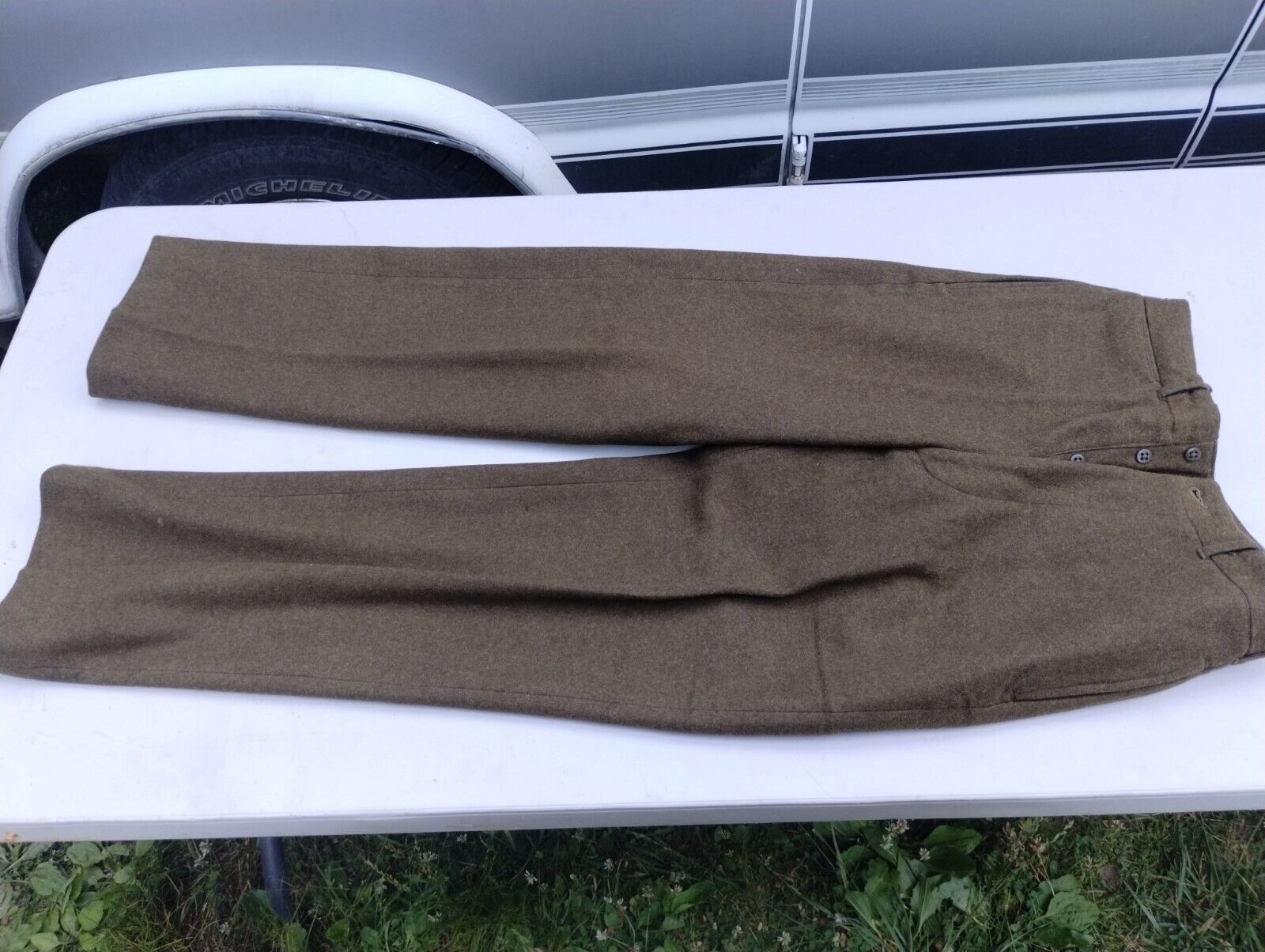 US Army WW2 Wool Field Trousers Pants Size 34-33