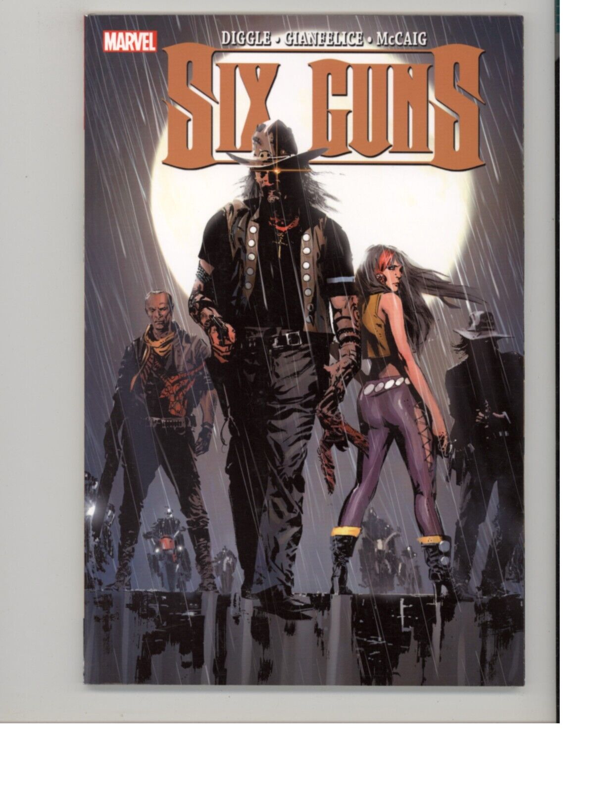 Six Guns Marvel Collects Issues 1-5 NEW Never Read TPB