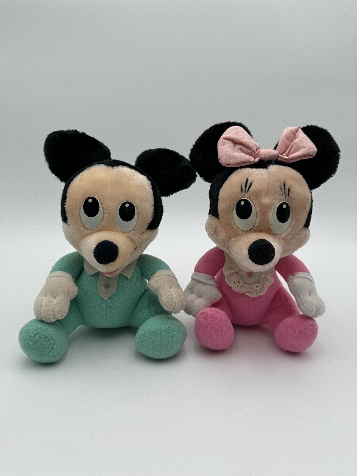 Disney Baby Mickey & Baby Minnie Playskool Vintage 1984 7\