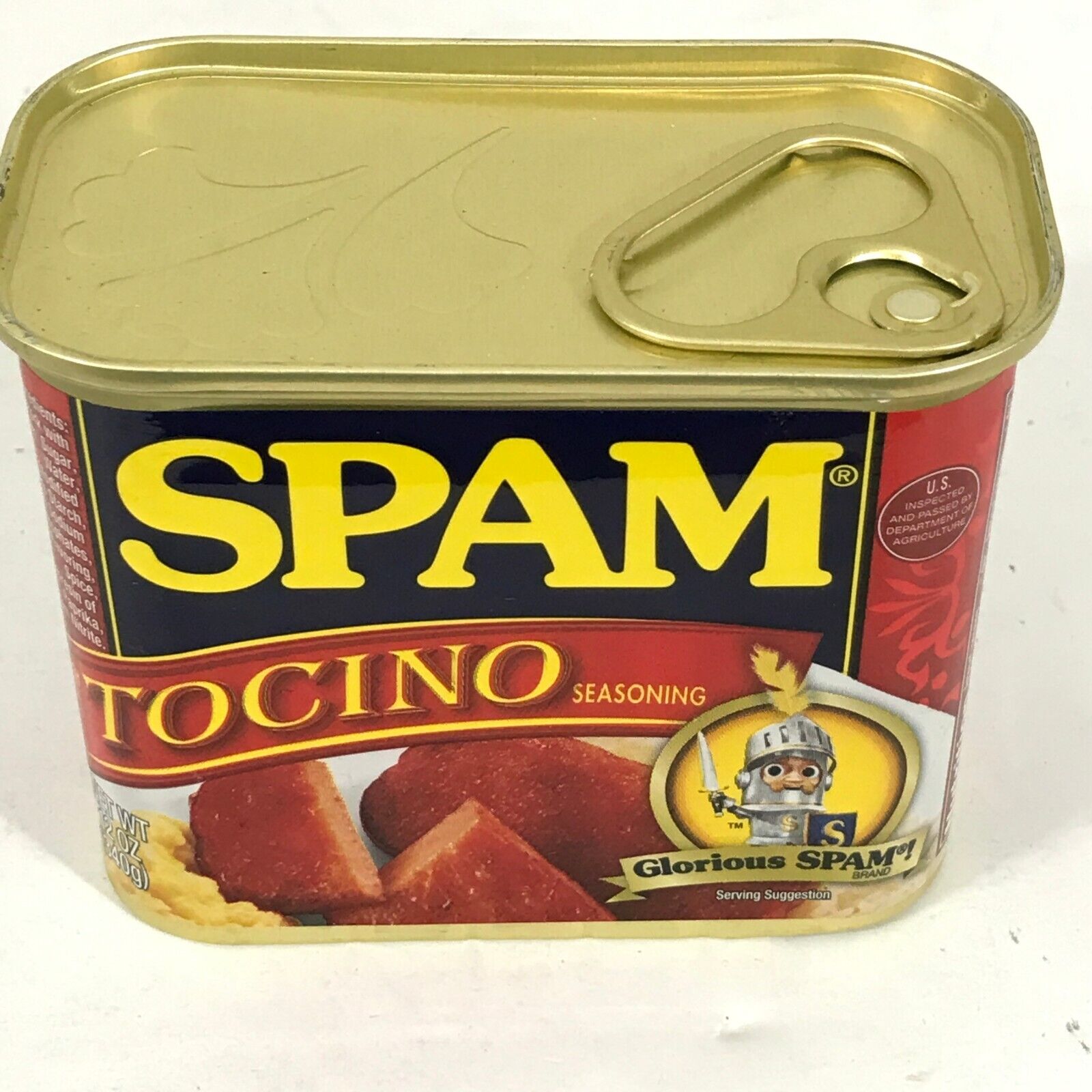Rare Collectable Glorious SPAM TOCINO Unopened 12 oz Can